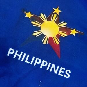 Blue Philippines Graphic T-Shirt